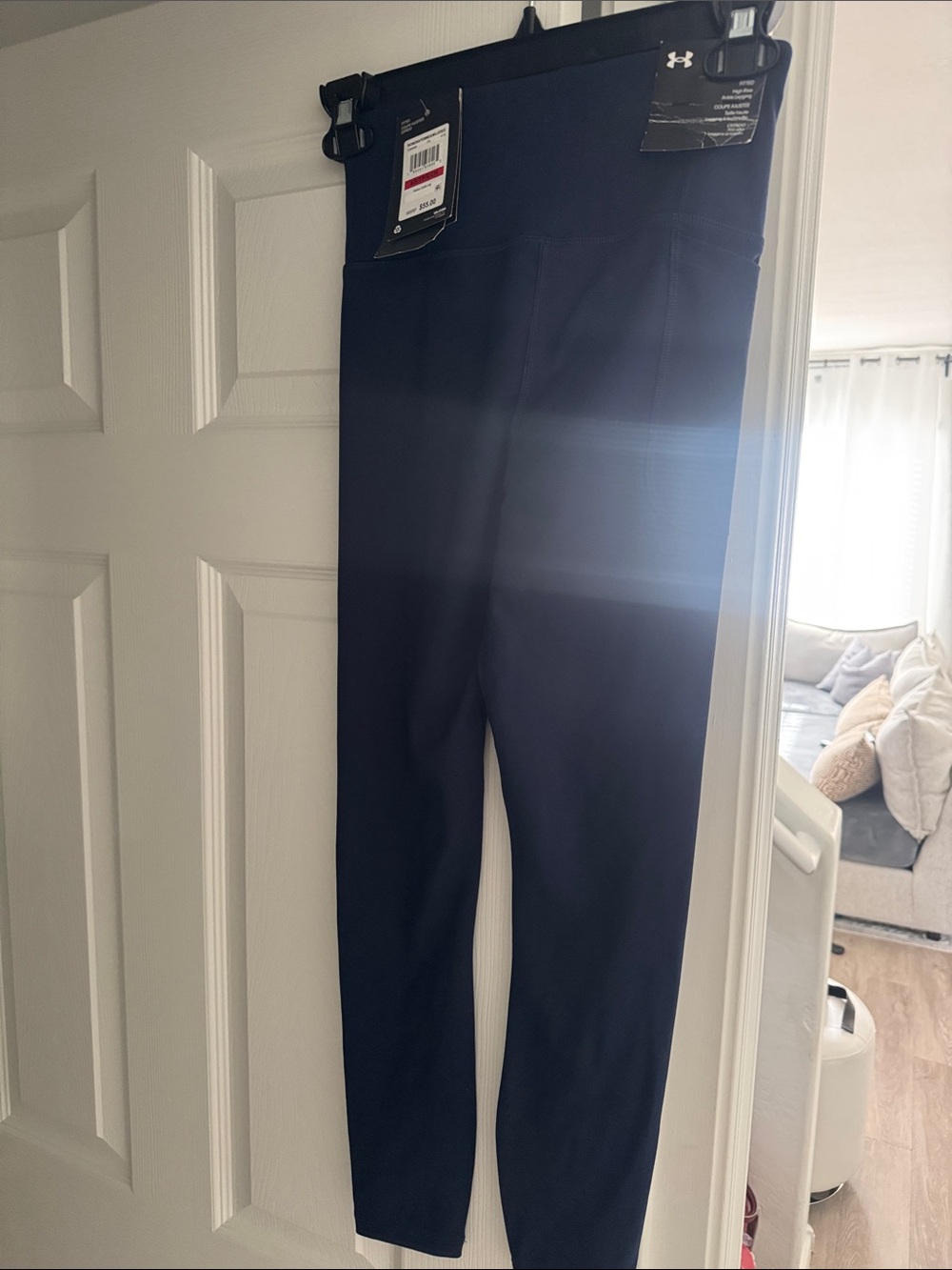Under Armour Navy High-Rise Performance Leggings